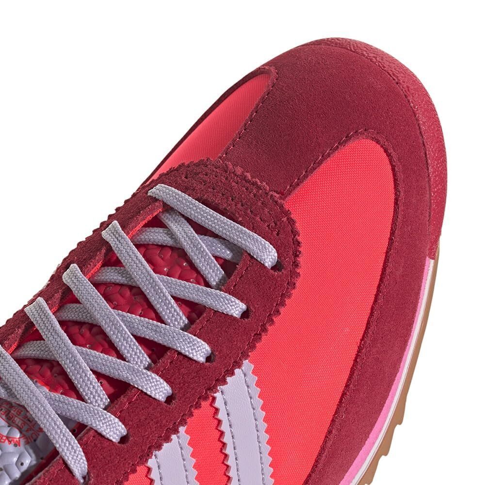 adidas Womens Sl 72 Og Lace Up Sneakers Shoes Casual - Red - Size 9 M NWT - Picture 6 of 7